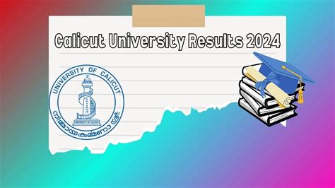 first semester result calicut university 2024